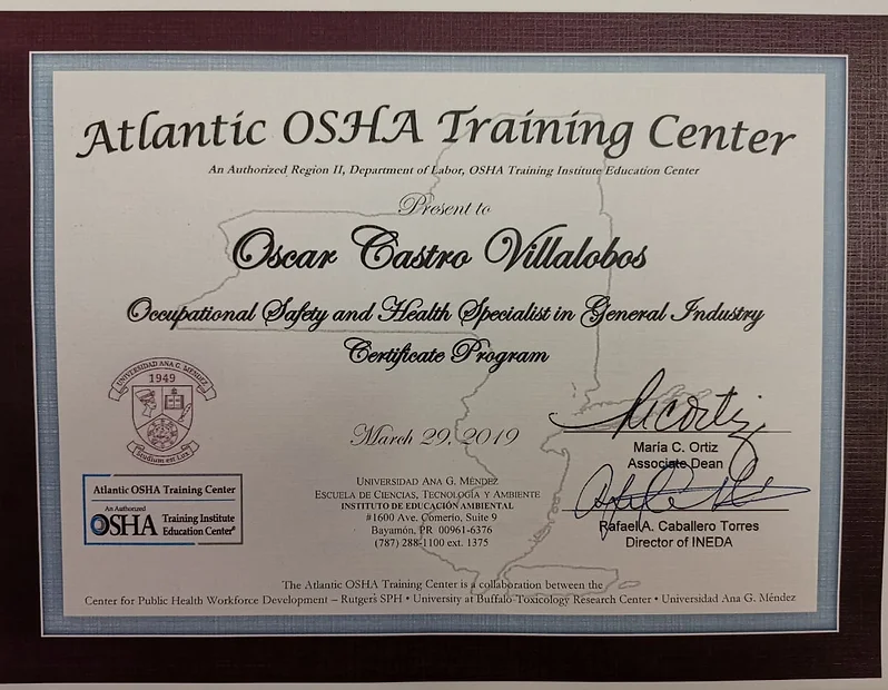 TRAINING CENTER SALUD OCUPACIONAL GESTIÓN AMBIENTAL MEDICINA DE EMPRESA SISTEMAS DE INGENIERÍA EQUIPO DE PROTECCIÓN PERSONAL ALQUILER DE EQUIPOS TIENDA EN LÍNEA SONDEL ESOSA CONSEJO DE SALUD OCUPACIONAL MINISTERIO DE TRABAJO CONSULTORA ECOS VEKTOR CAPRIS PROSISA CEFOTEC MULTIPROSA FUTURIS OSD CONSULTORES SDI COSYSO INS OSHA LATINO AMERICA TAREAS CRITICAS INDUCCION EMPRESA KIMBERLY CLARK COCA-COLA INDUSTRIAS FEMSA BIMBO GRIFFITH FOODS DURMAN BY ALIAXIS UNILEVER INSTITUTO TÉCNICO CURSOS PROGRAMADOS CERTIFICADOS DE ENTRENAMIENTO PORTAL EHS SISTEMA DE CONTROL TRABAJO EN ALTURAS Persona Autorizada Persona Competente Módulo Rescate ESPACIOS CONFINADOS TRABAJOS EN CALIENTES ANDAMIOS LOTOTO IZAJE DE CARGAS SEGURIDAD ELÉCTRICA SEGURIDAD QUÍMICA ELEVADORES HIDRÁULICOS OPERADOR MONTACARGAS EXCAVACIONES RESCATE 40 HORAS OSHA CAPACITACION DE BRIGADAS PRIMEROS AUXILIOS PRIMEROS AUXILIOS PSICOLÓGICOS REANIMACIÓN CARDIO PULMONAR (RCP) COMBATE DE INCENDIOS Y MANEJO DE EXTINTORES COMANDO DE INCIDENTES EVACUACIÓN Y RESCATE (PLANES DE EMERGENCIA) MANJEO DE MATERIALES PELIGROSOS RESCATE EN ALTURAS Y ESPACIOS CONFINADOS PROGRAMAS DE ERGONOMÍA PROTECCIÓN RESPIRATORIA INSTITUTO TÉCNICO PROFESIONAL EHS Y ACREDITACIONES INA GESTOR EN SALUD OCUPACIONAL Y AMBIENTE EMPLEO DE TÉCNICAS PARA TRABAJO EN ALTURAS FORMULACIÓN DE PLAN DE SALUD OCUPACIONAL EJECUCIÓN DE TÉCNICAS SEGURAS PARA TRABAJO VERTICAL MEDIANTE CUERDAS EJECUCIÓN DEL PLAN DE SALUD OCUPACIONAL EJECUCIÓN DEL PLAN PARA LA ATENCIÓN ANTE EMERGENCIAS EJECUCIÓN DEL PLAN DE MANEJO DE RESIDUOS SÓLIDOS, LÍQUIDOS Y EMISIONES ATMOSFÉRICAS SOPORTE VITAL CARDIOPULMONAR Y OVACE PRIMEROS AUXILIOS BÁSICOS ERGONOMÍA Cursos basados en normas internacionales Cursos Teórico-Práctico-felxibles Instructores Certificados DE OSHA PROGRAMA DE INDUCCIÓN CONTRATISTAS PROGRAMA DE INDUCCIÓN EMPRESARIAL IMPLEMENTACIÓN DE ISO 45001 ELABORACIÓN DE PLANES DE EMERGENCIA ELABORACIÓN DE PLANES DE SALUD OCUPACIONAL ADMINISTRACIÓN OFICINAS DE SEGURIDAD OCUPACIONAL SUPERVISIÓN DE PROYECTOS DE CONSTRUCCIÓN ALQUILER DE EQUIPOS PARA ESPACIOS CONFINADOS LEGISLACIÓN Y NORMATIVA SEGURIDAD LABORAL ALQUILER DE EQUIPOS SALUD OCUPACIONAL ESTUDIOS Y ANÁLISIS DE RUIDO, ILUMINACIÓN Y GASES ESTUDIOS DE ERGONOMÍA Y COMFORT TÉRMICO CAPACITACIONES DE SEGURIDAD INDUSTRIAL PROGRAMAS DE CONTROL ENERGÍAS PELIGROSAS ANÁLISIS GENERAL DE RIESGOS INDUSTRIALES PROGRAMA DE INSPECCIONES PROGRAMADAS PROGRAMA INVESTIGACIÓN DE ACCIDENTES ROTULACIÓN Y SEÑALIZACIÓN EMPRESARIAL REGENCIAS AUDITORÍAS Y ASESORÍAS AMBIENTALES PLANES DE GESTIÓN AMBIENTAL EMPRESARIAL CERTIFICACIONES AMBIENTALES ISO 14001 PROGRAMA BANDERA AZUL ECOLÓGICA PLANES DE GESTIÓN INTEGRAL DE RESIDUOS PROGRAMA CARBONO NEUTRALIDAD MEDICIONES AMBIENTALES, MAPEO DE RUIDO INFORMES DE ANÁLISIS DE CALIDAD DEL AGUA INVENTARIO DE GASES EFECTO INVERNADERO ADMINISTRACIÓN DE CONSULTORIOS MÉDICOS PRE-EMPLEOS FERIAS DE SALUD EXÁMENES FÍSICOS ANÁLISIS DE RESULTADOS SERVICIOS DE ENFERMERÍA SERVICIOS DE FISIOTERAPIA SERVICIOS DE NUTRICIÓN SERVICIOS DE PSICOLOGÍA SLL-INOX TI LSH-SS/GV SLL-RA/ LSH-RA XP-SS SLL-BASIC PROTECCION CONTRA CAIDAS PROTECCION RESPIRATORIA PROTECCION PARA LAS MANOS BLOQUEO Y ETIQUETADO RAPEL Y AVENTURA PORTECCION PARA LOS PIES PROTECCION PARA EL CUERPO SEÑALIZACION PROTECCION AUDITIVA PROTECCION OCULAR PROTECCION DE CABEZA PROTECCION ESPECIAL ARNES CABLES CONECTORES ANCLAJES TEMPORALES RETRACTILES LINEAS DE VIDA CONECTORES ACCESORIOS ESPACIOS CONFINADOS SISTEMAS DE INGENIERÍA "SCBA COMPLETO CILINDROS 45 MINUTOS" " DEA, DESFIBRILADOR ENTRENAMIENTO AHA" "LUXÓMETRO MODELO LT300" RETRÁCTILES DIFERENTES TAMAÑOS MANIQUÍES ELECTRÓNICOS RCP AHA 1 ADULTO 1 NIÑO MANIQUÍES ELECTRÓNICOS RCP AHA 4 ADULTOS MANIQUÍES RCP AHA 5 ADULTOS 2 NIÑOS MANIQUÍES RCP AHA 5 ADULTOS SONÓMETRO EXTECH MODELO 407736 RANGO DUAL SONÓMETRO EXTECH MODELO 407760 INTERFAZ PC TERMOHIGRÓMETRO EXTECH ESTRÉS TÉRMICO MODELO HT2000 "ANEMÓMETRO EXTECH MODELO AN200" TERMOHIGRÓMETRO EXTECH ESTRÉS TÉRMICO MODELO HT2000 "ANEMÓMETRO EXTECH MODELO AN200" MEDIDOR DE ESPACIOS CONFINADOS DUCTO PARA VENTILADOR DE ESPACIOS CONFINADOS TRÍPODE ESPACIOS CONFINADOS VARIOS MODELOS VENTILADOR ESPACIOS